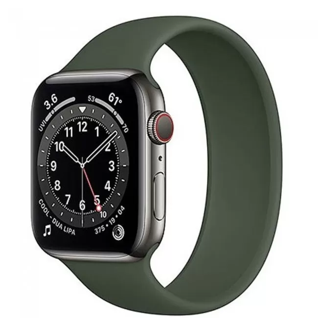 Apple Watch Series 6 44mm GPS + Cellular Stainless Steel Case [Like New]